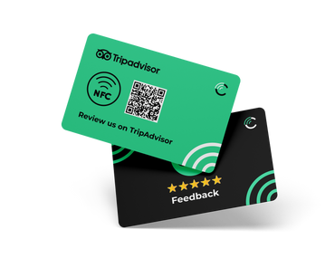 Recensione su Trip Advisor - NFC Card
