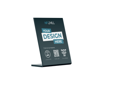 STAND NFC Personalizzabile - 14 cm X 12 cm
