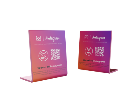 Seguici su Instagram - NFC Stand